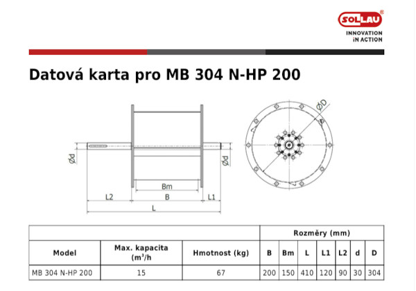 Магнитный барабан MB N-HP
